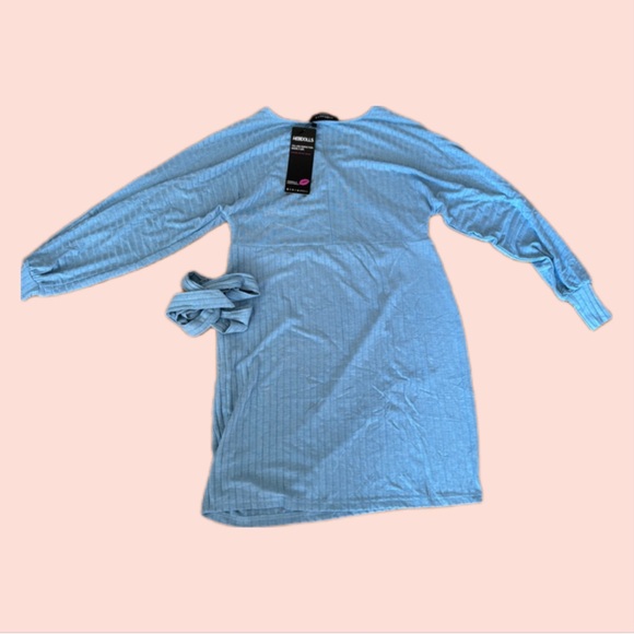 REBDOLLS PLUS SZ MINI DRESS BLUE SZ MEDIUM - Picture 4 of 4